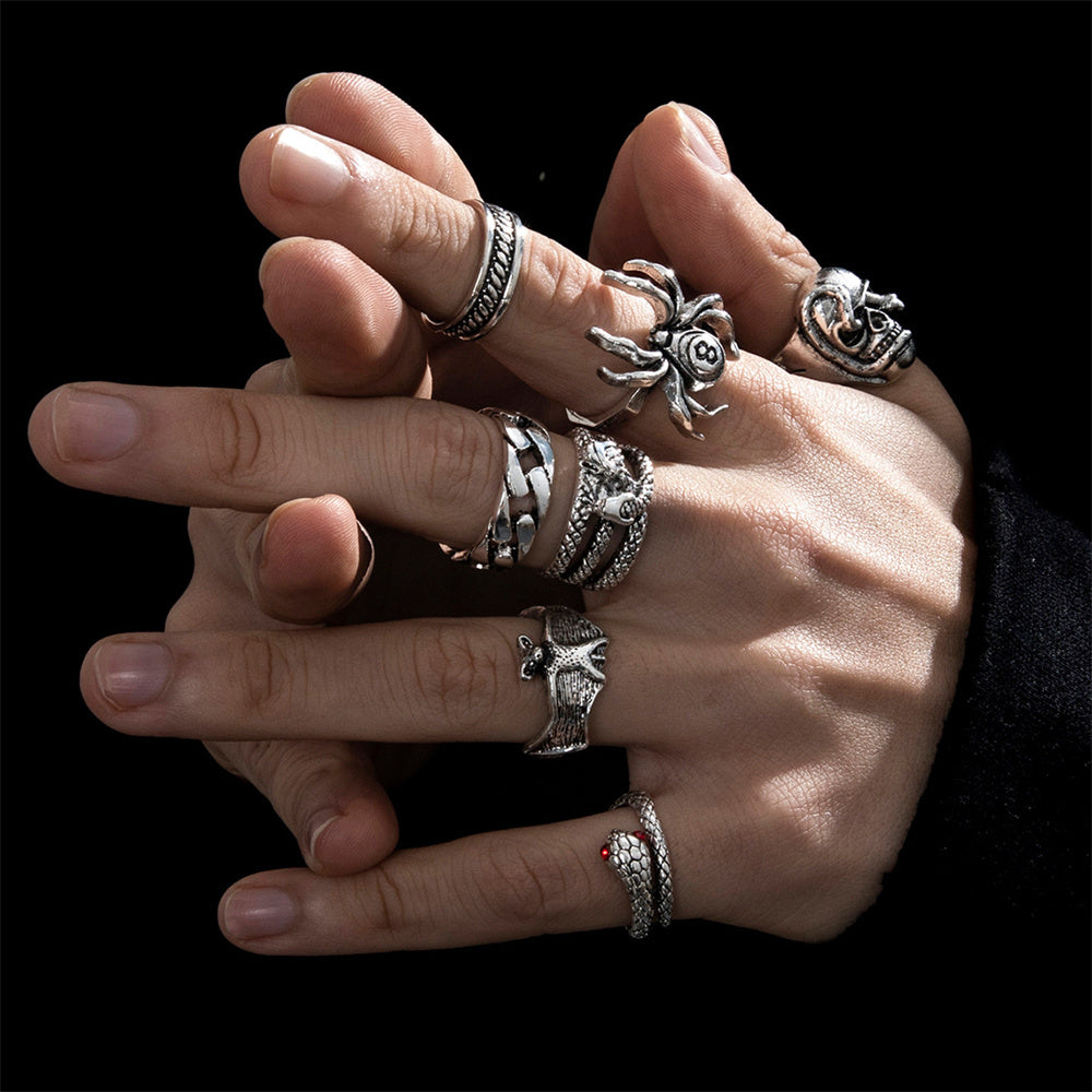 Set Of 5-7 Rings