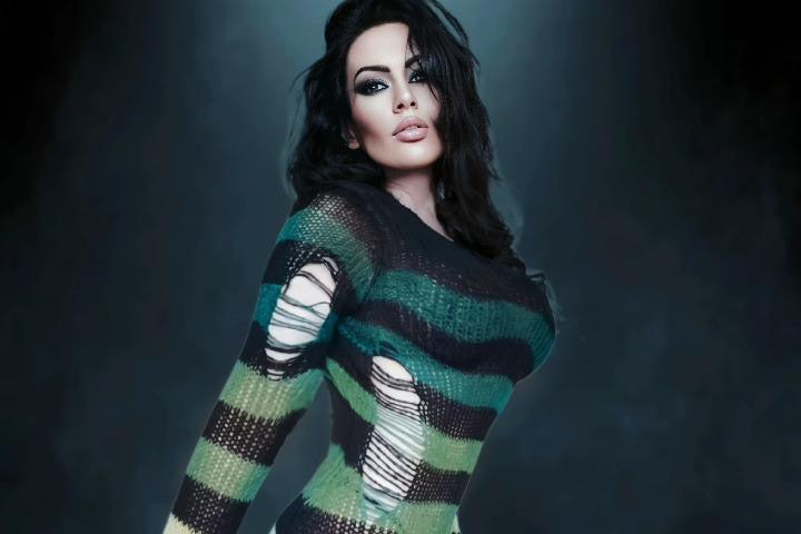 Loose Broken Sweater Dress