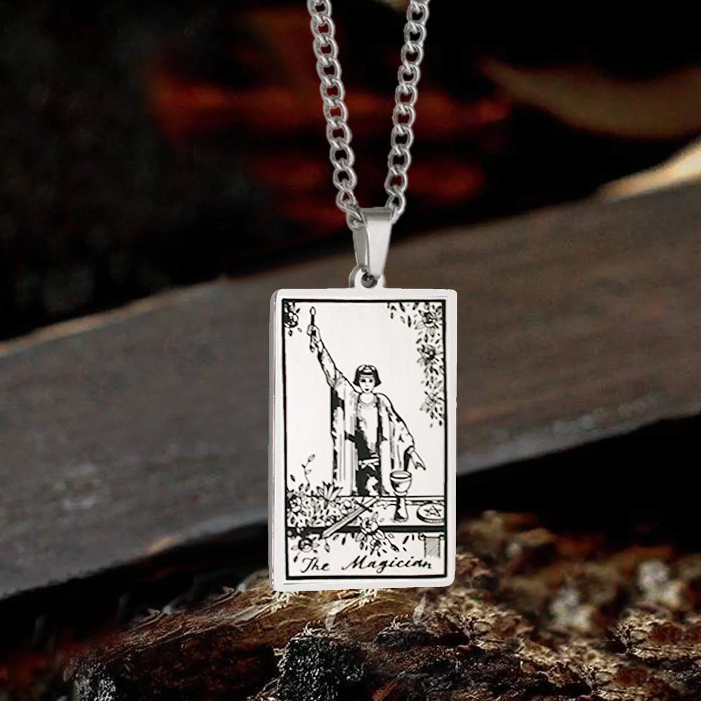 Mystical Tarot Guardian Necklace