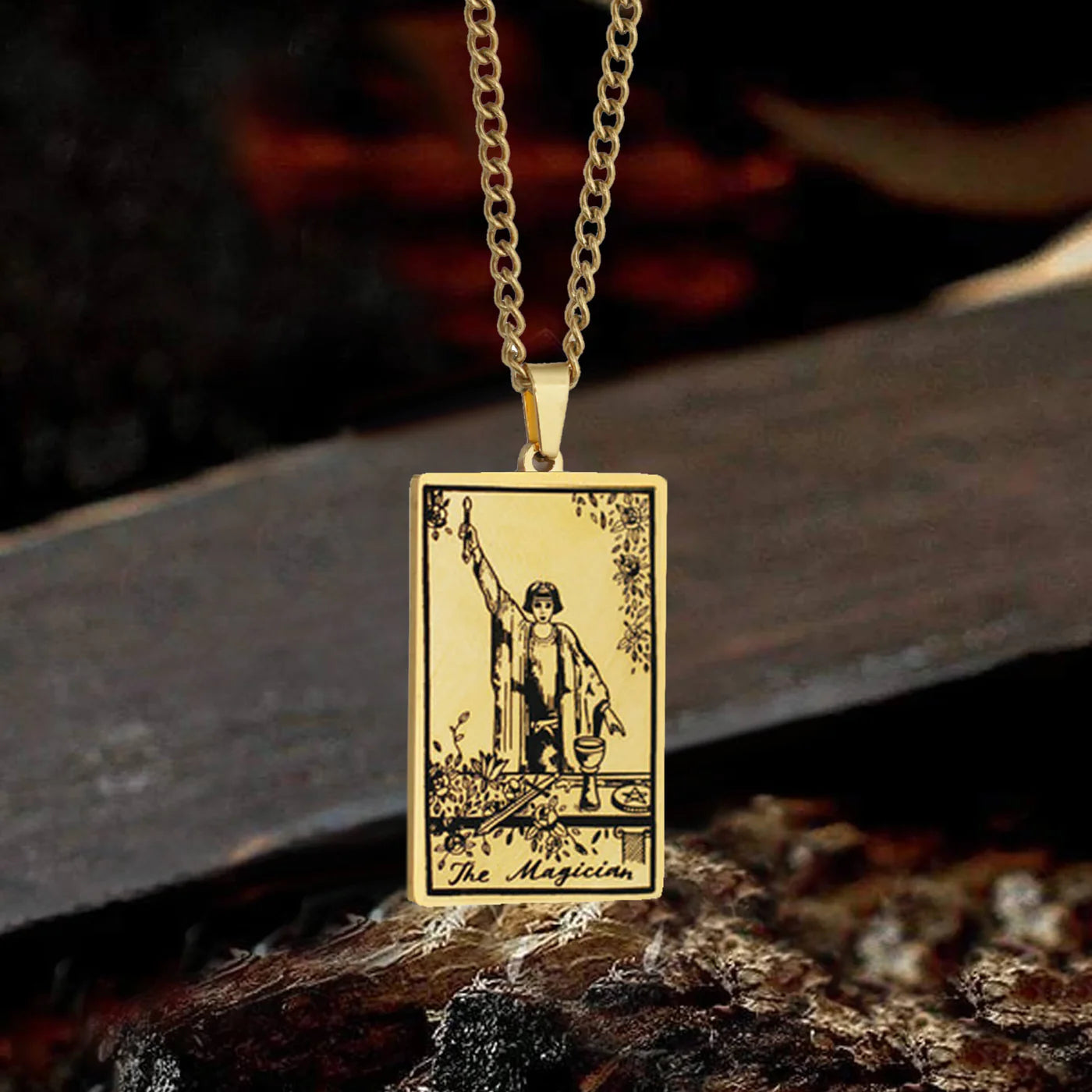 Mystical Tarot Guardian Necklace