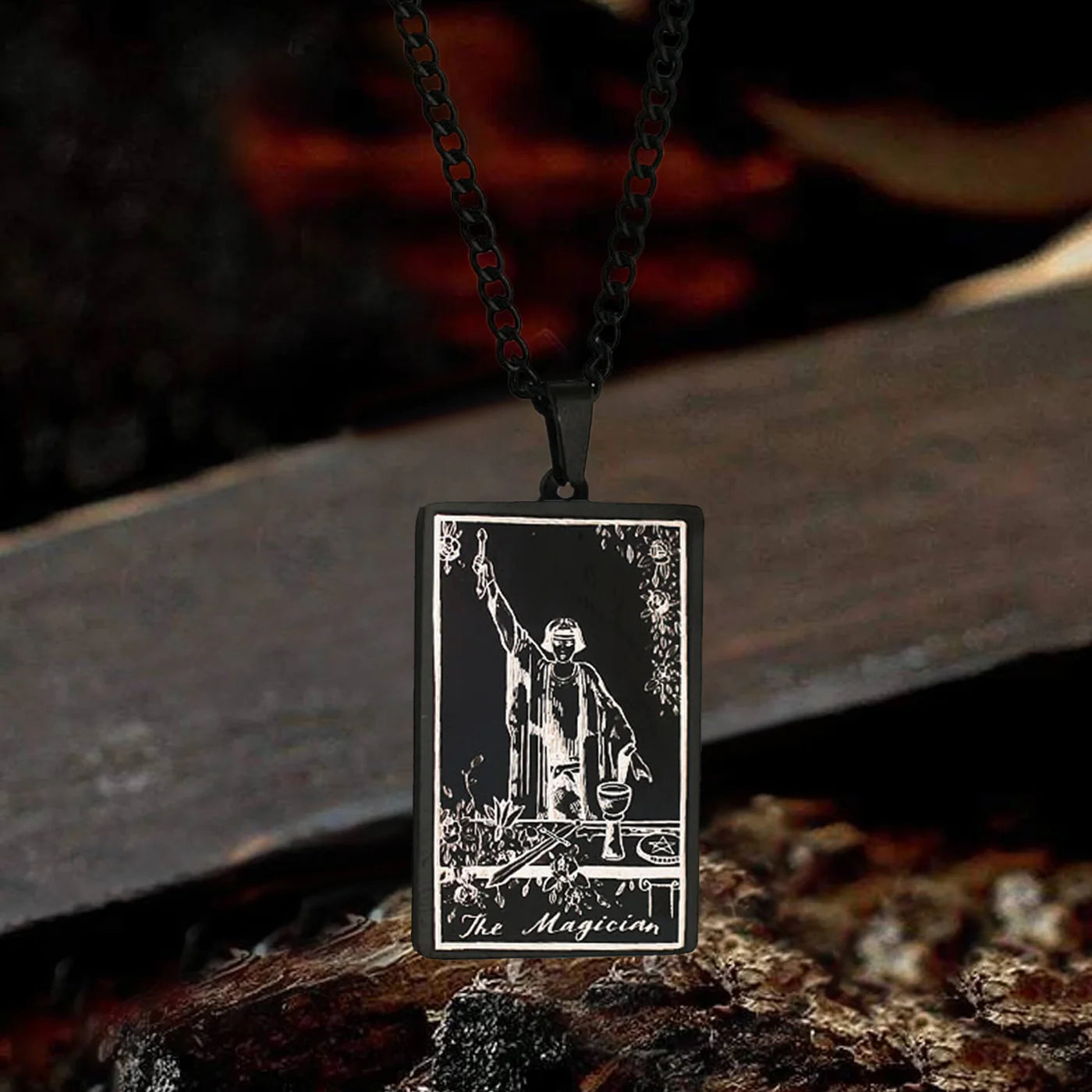 Mystical Tarot Guardian Necklace