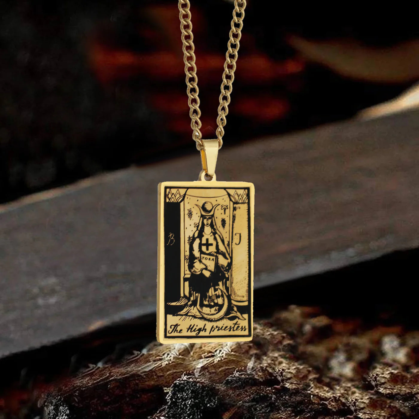 Mystical Tarot Guardian Necklace