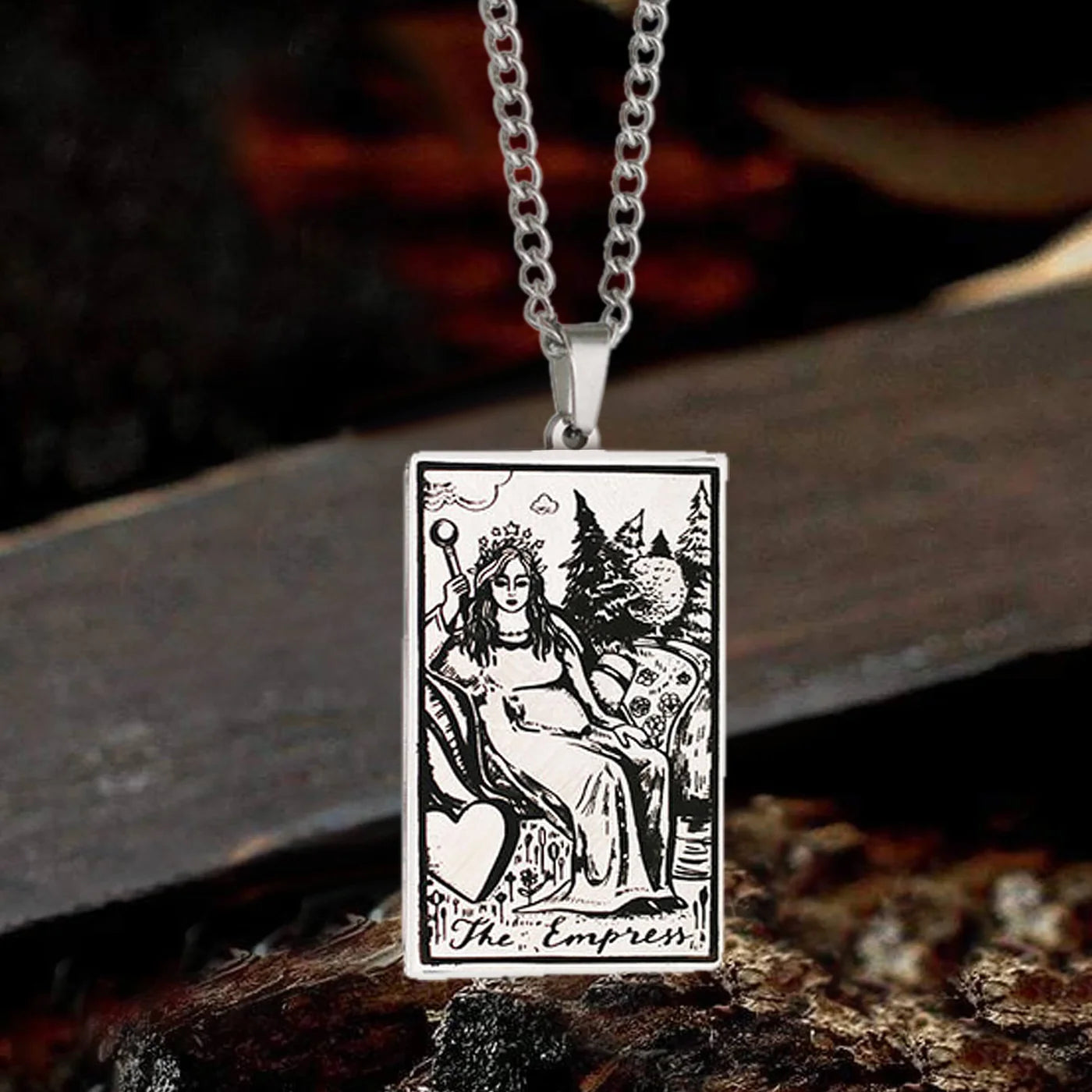 Mystical Tarot Guardian Necklace