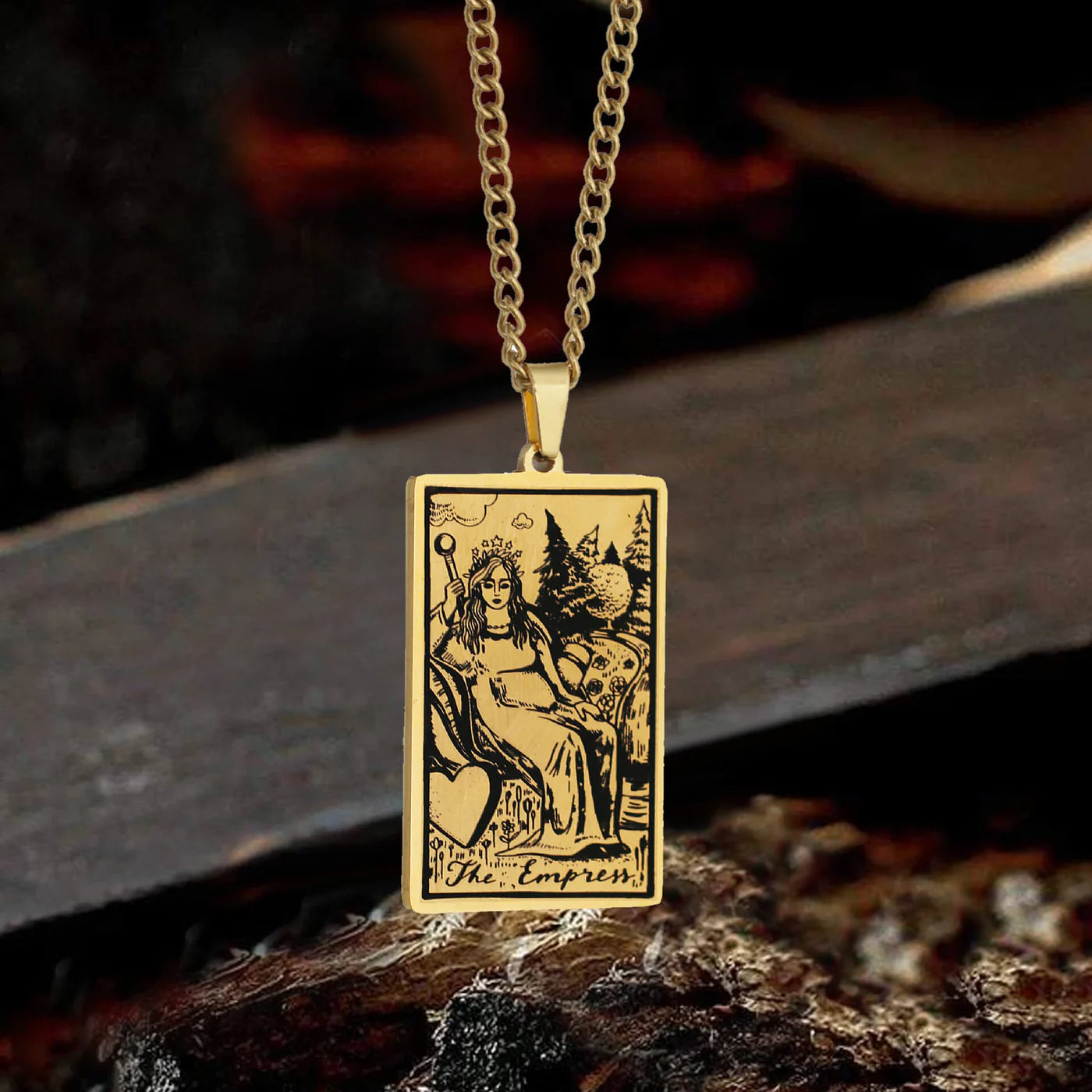 Mystical Tarot Guardian Necklace