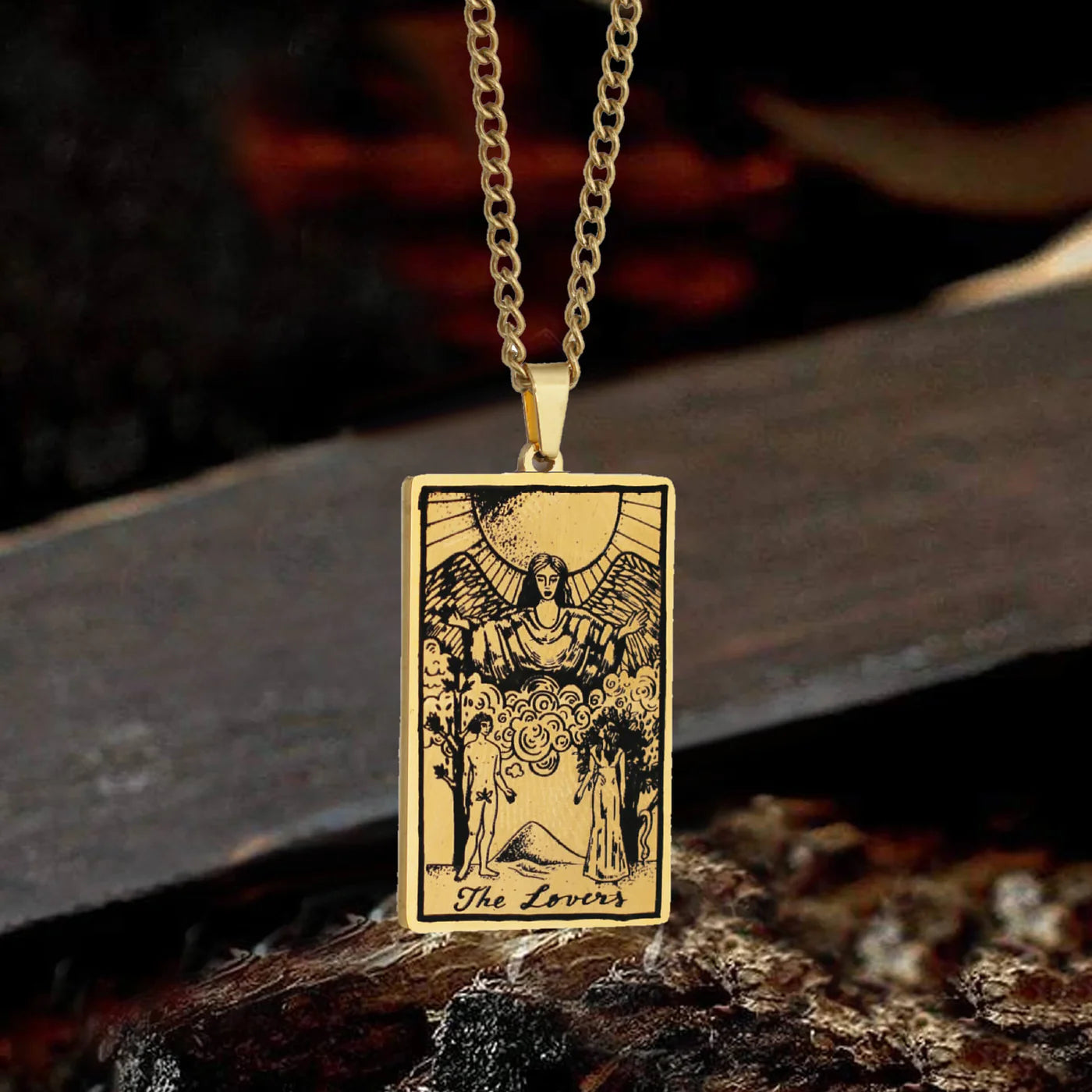 Mystical Tarot Guardian Necklace