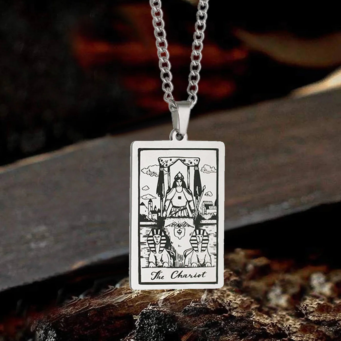 Mystical Tarot Guardian Necklace