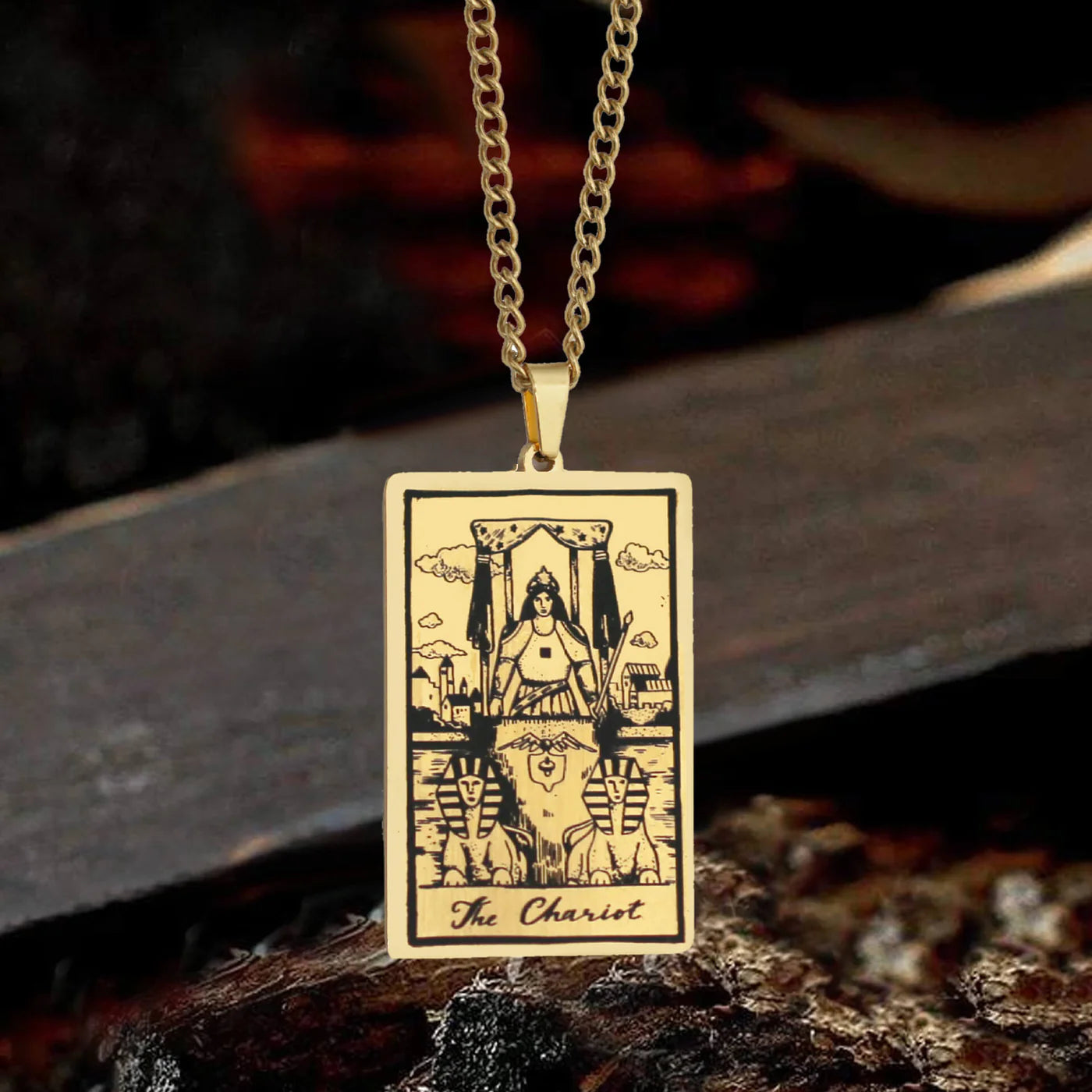 Mystical Tarot Guardian Necklace