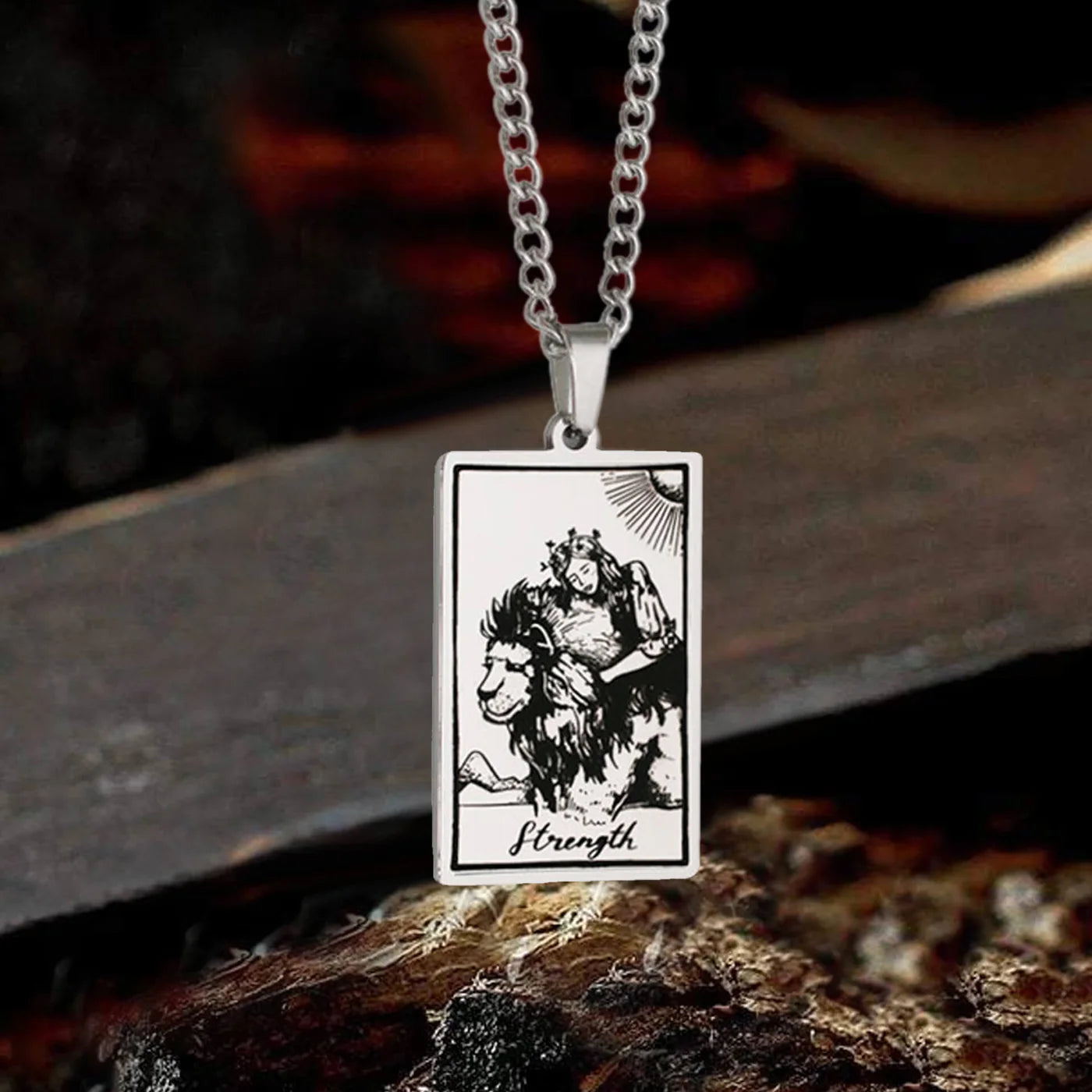 Mystical Tarot Guardian Necklace