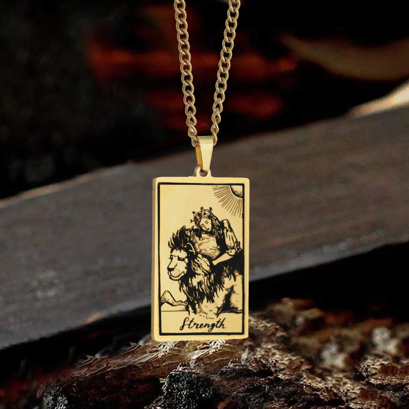 Mystical Tarot Guardian Necklace