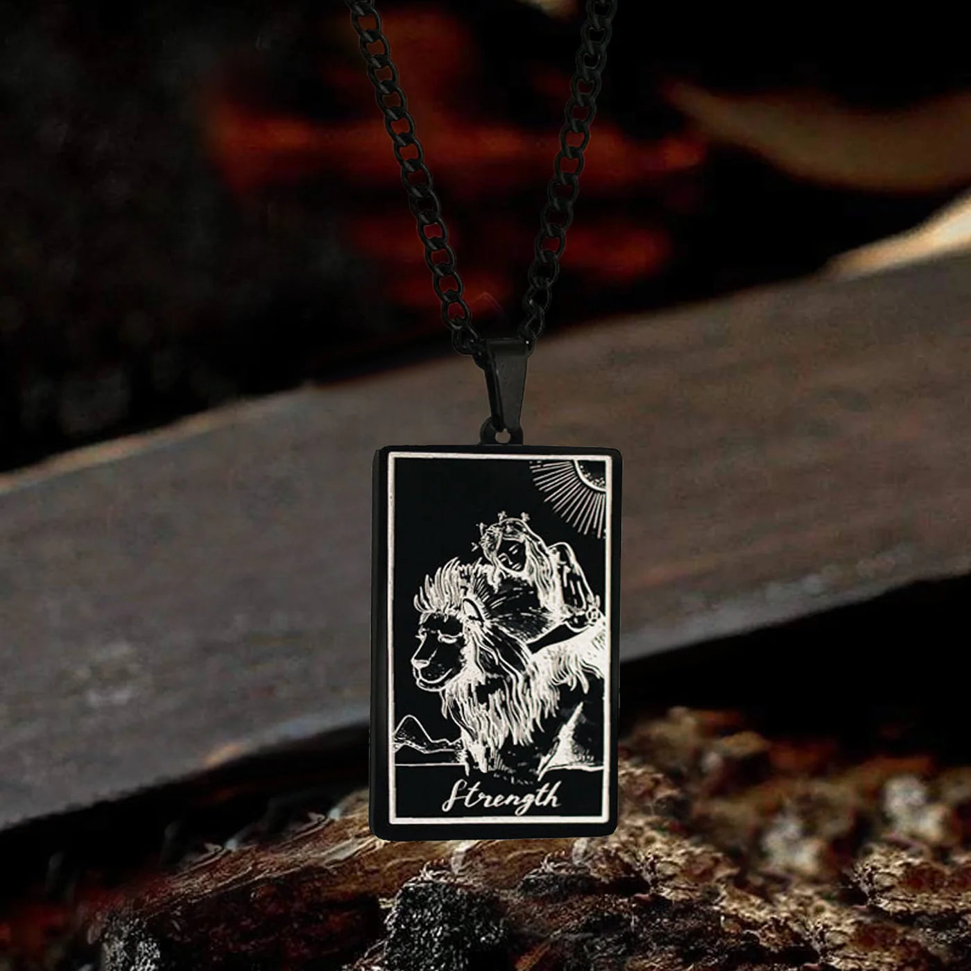 Mystical Tarot Guardian Necklace