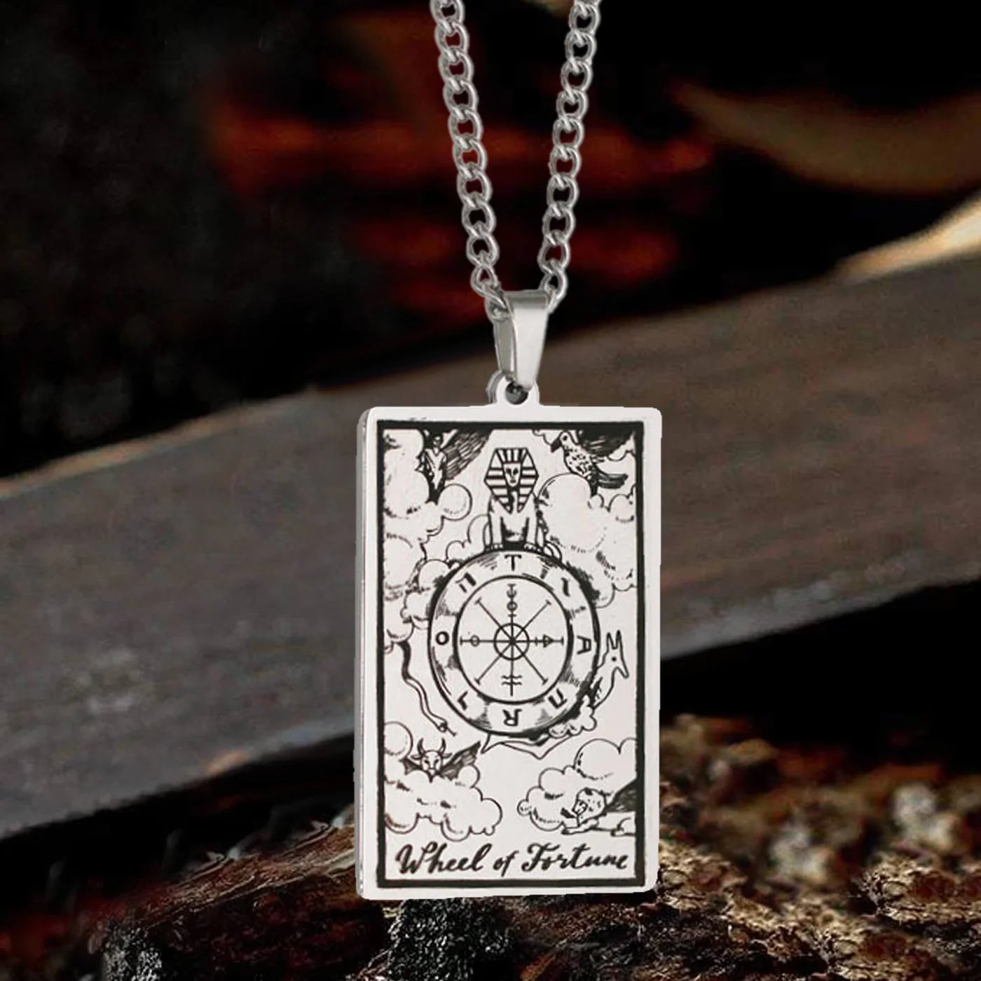 Mystical Tarot Guardian Necklace