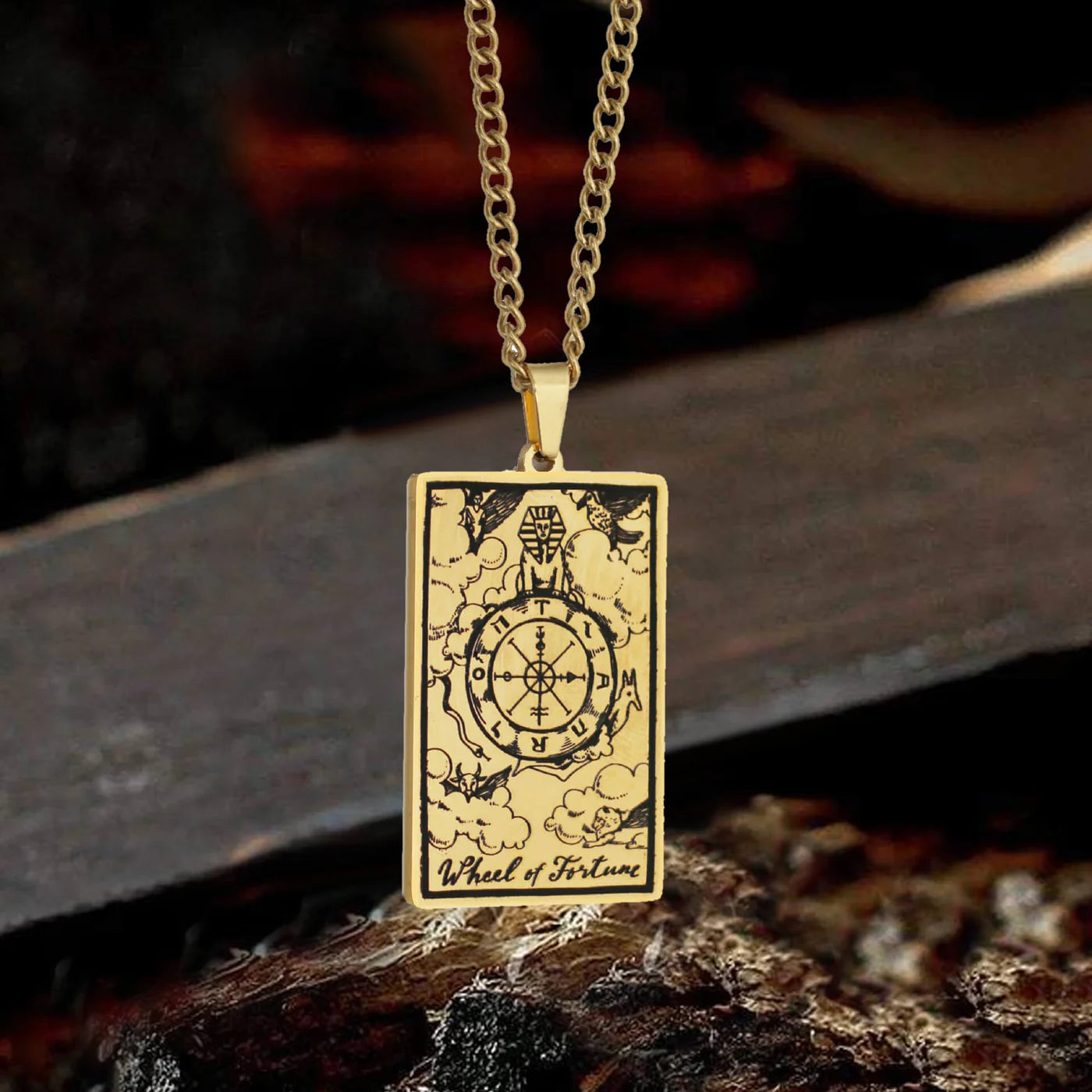 Mystical Tarot Guardian Necklace