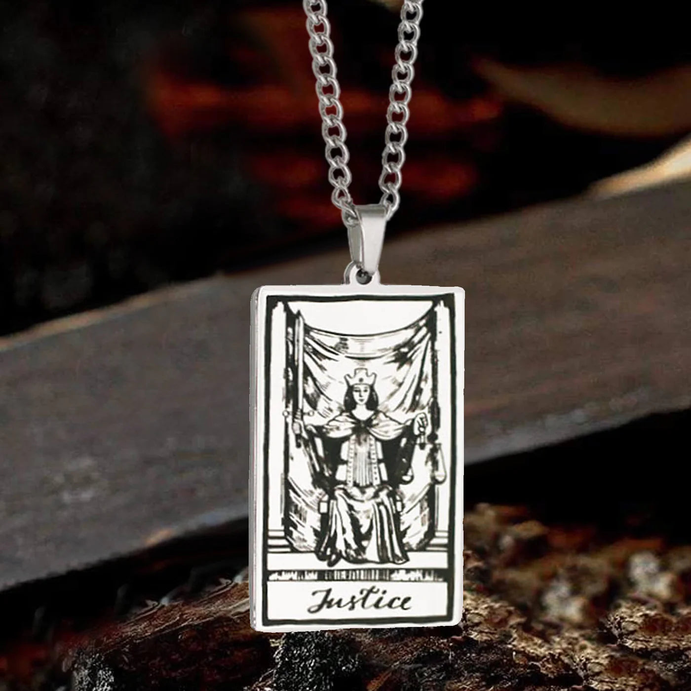 Mystical Tarot Guardian Necklace