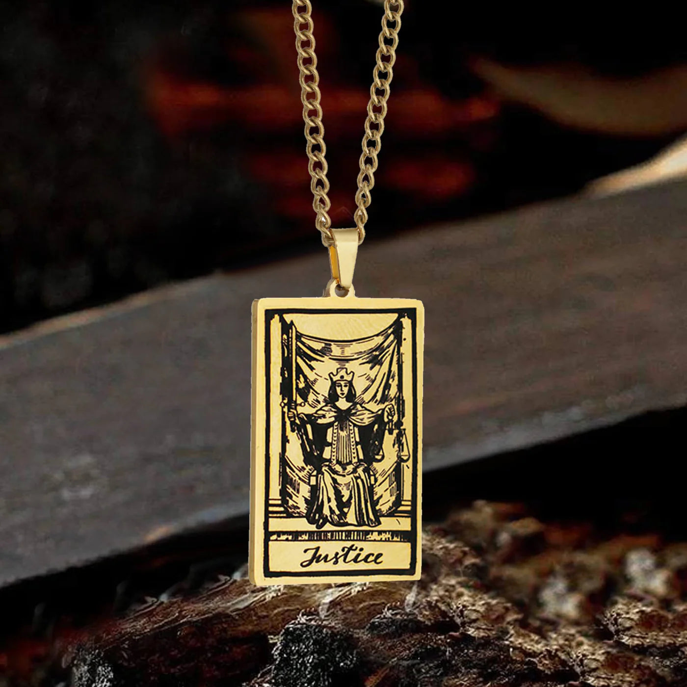 Mystical Tarot Guardian Necklace