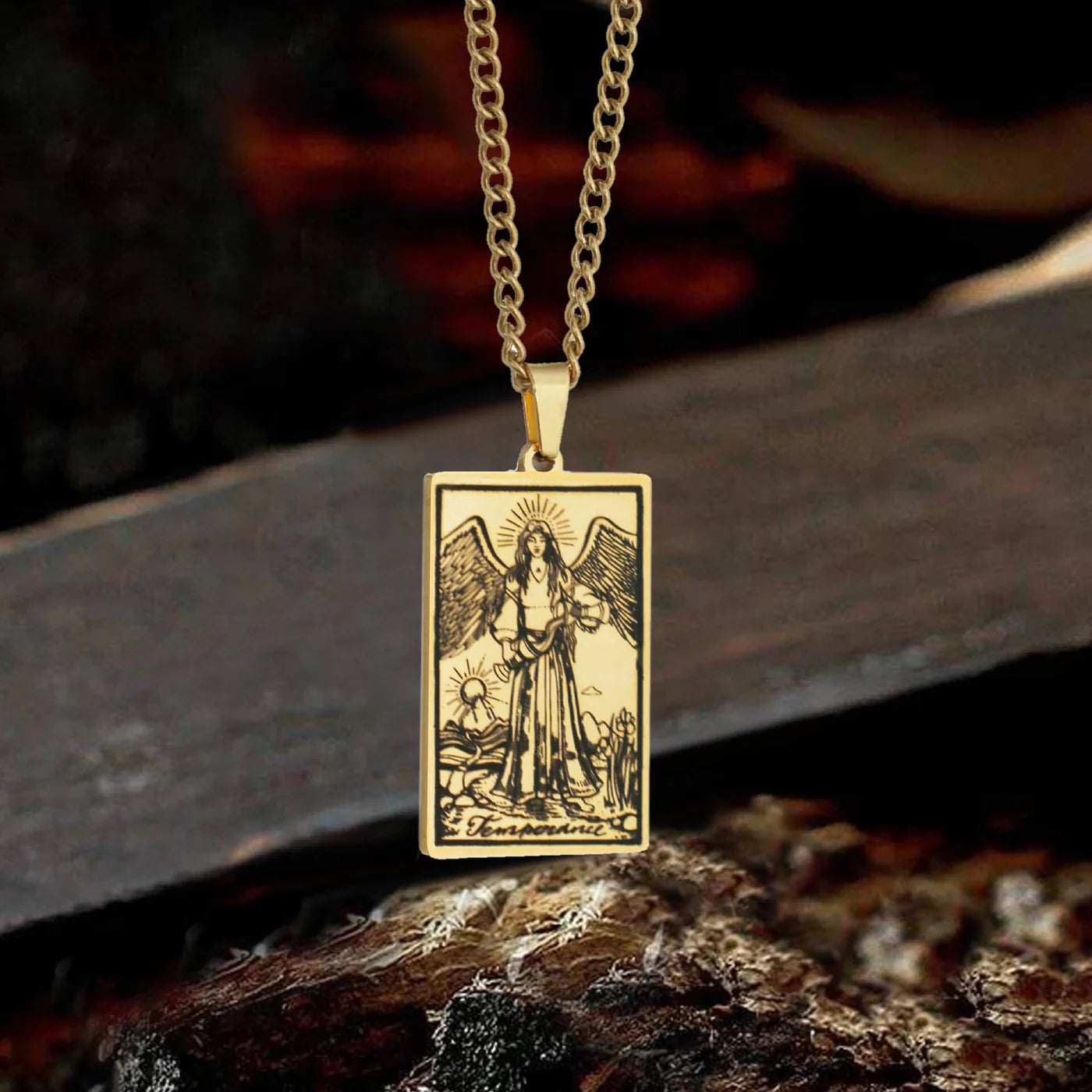 Mystical Tarot Guardian Necklace