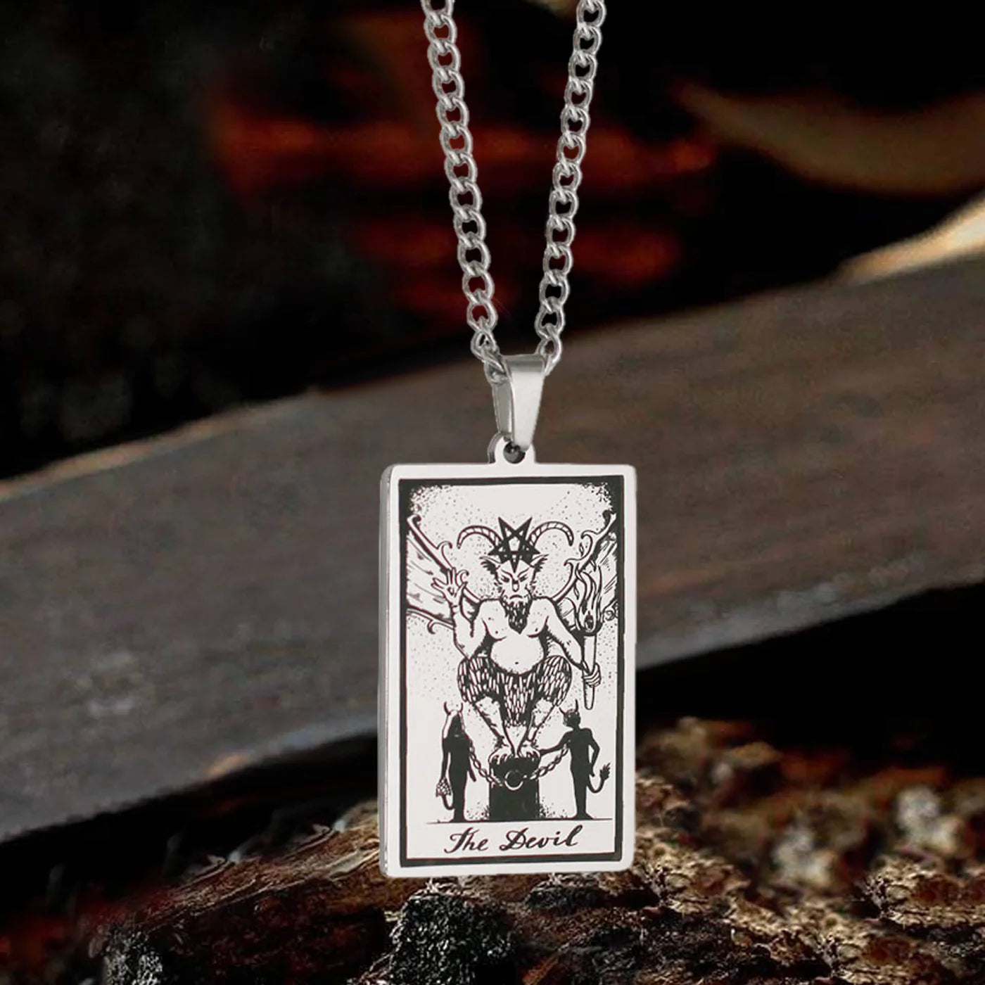 Mystical Tarot Guardian Necklace