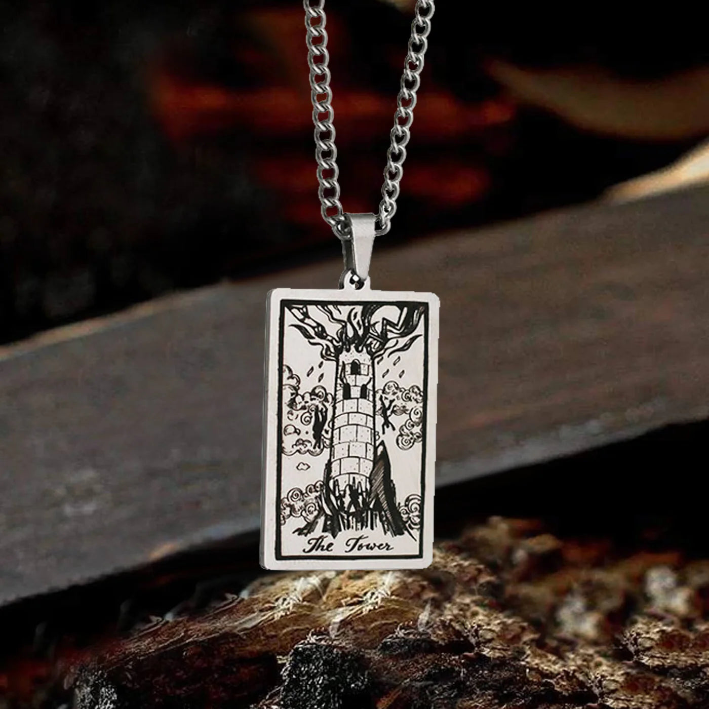 Mystical Tarot Guardian Necklace