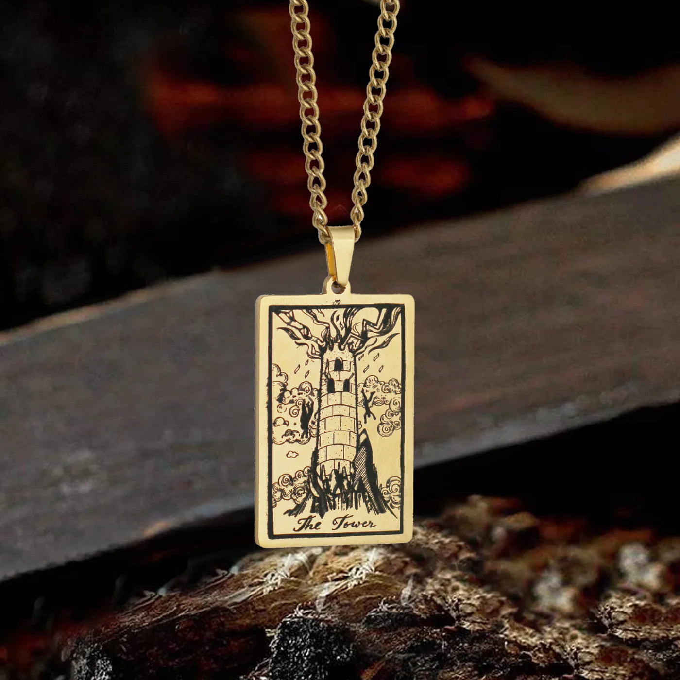Mystical Tarot Guardian Necklace