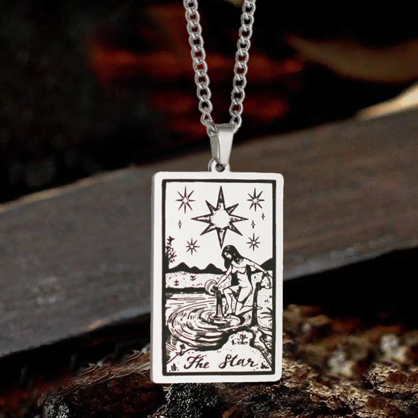 Mystical Tarot Guardian Necklace