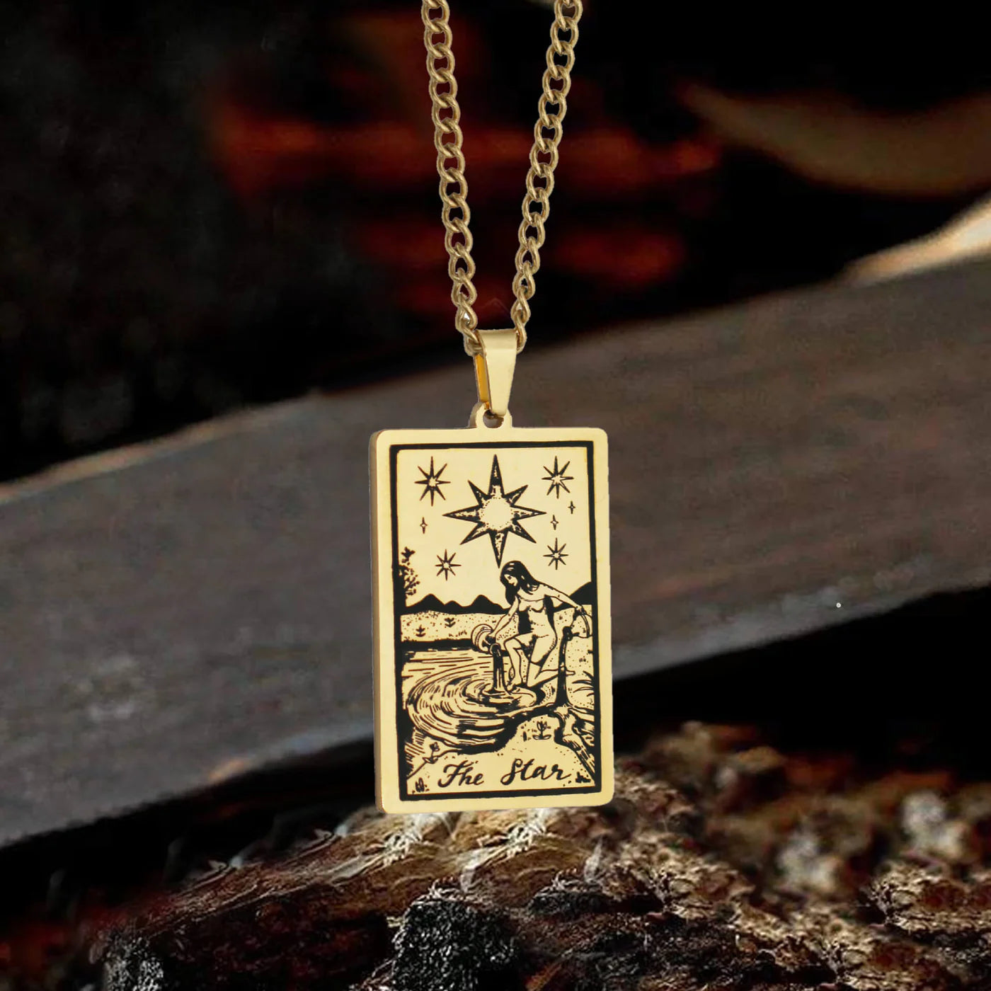 Mystical Tarot Guardian Necklace