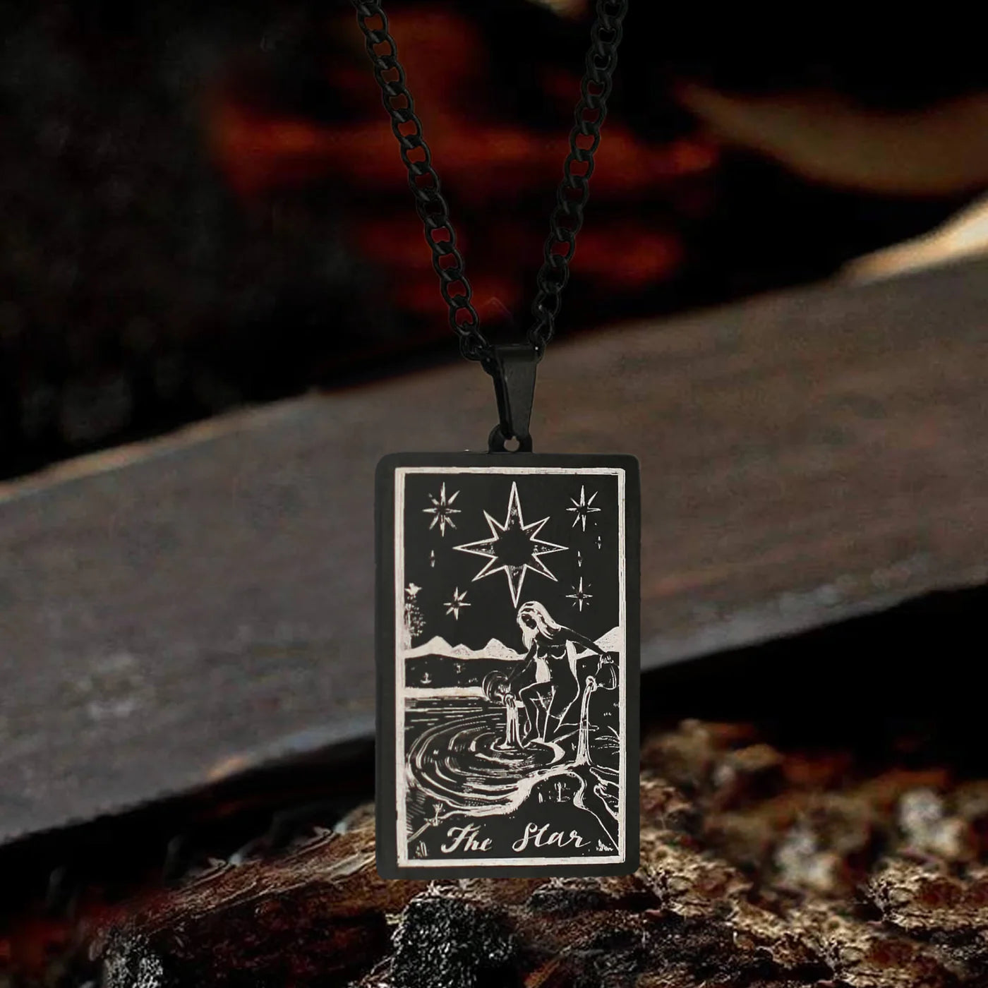 Mystical Tarot Guardian Necklace
