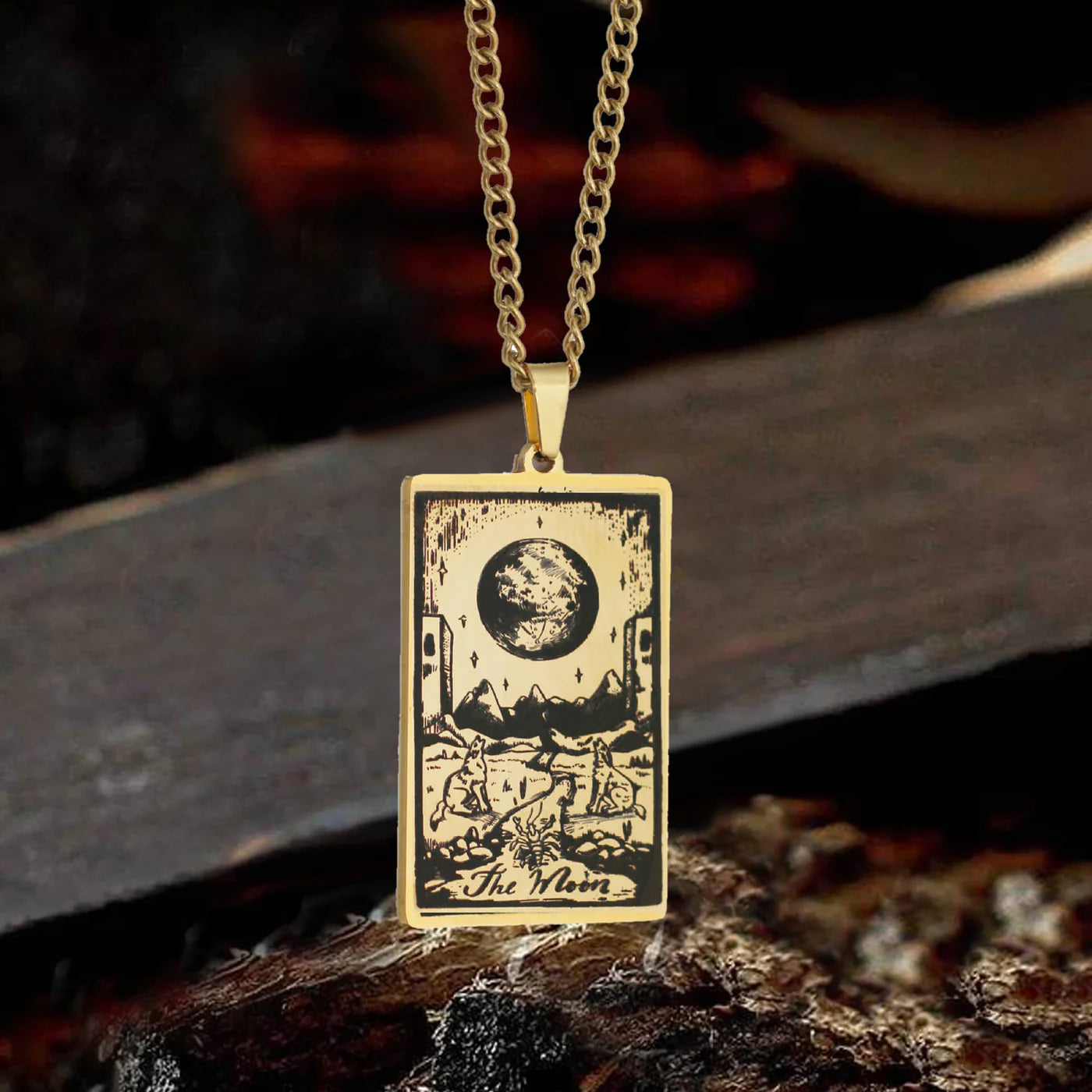 Mystical Tarot Guardian Necklace