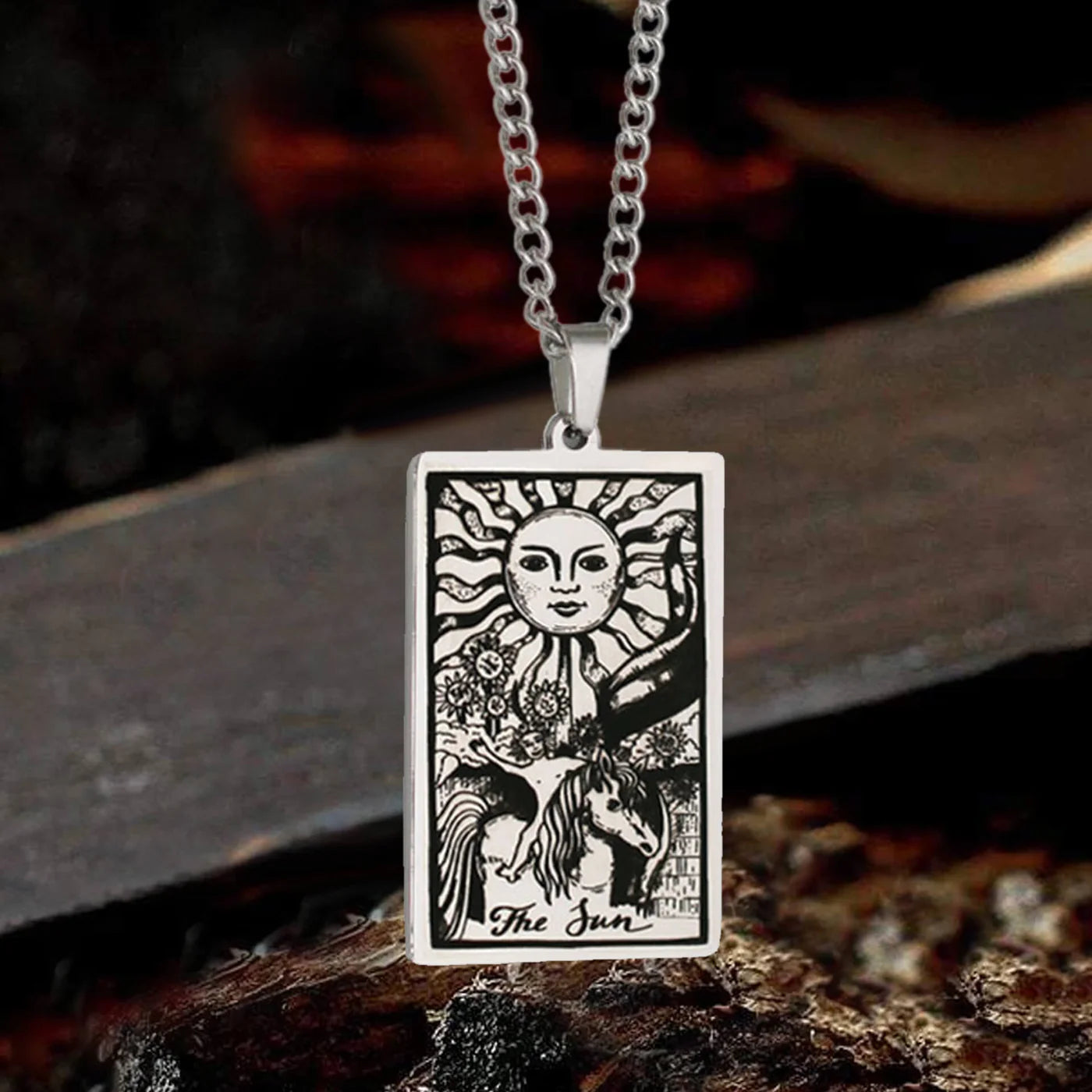 Mystical Tarot Guardian Necklace
