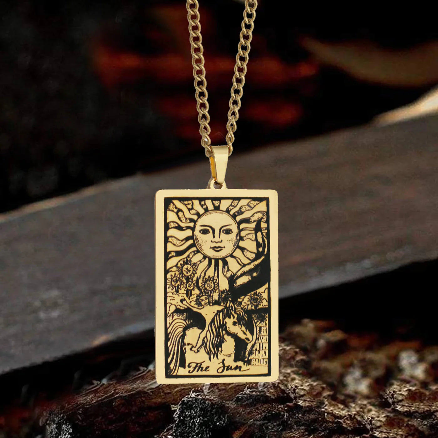 Mystical Tarot Guardian Necklace