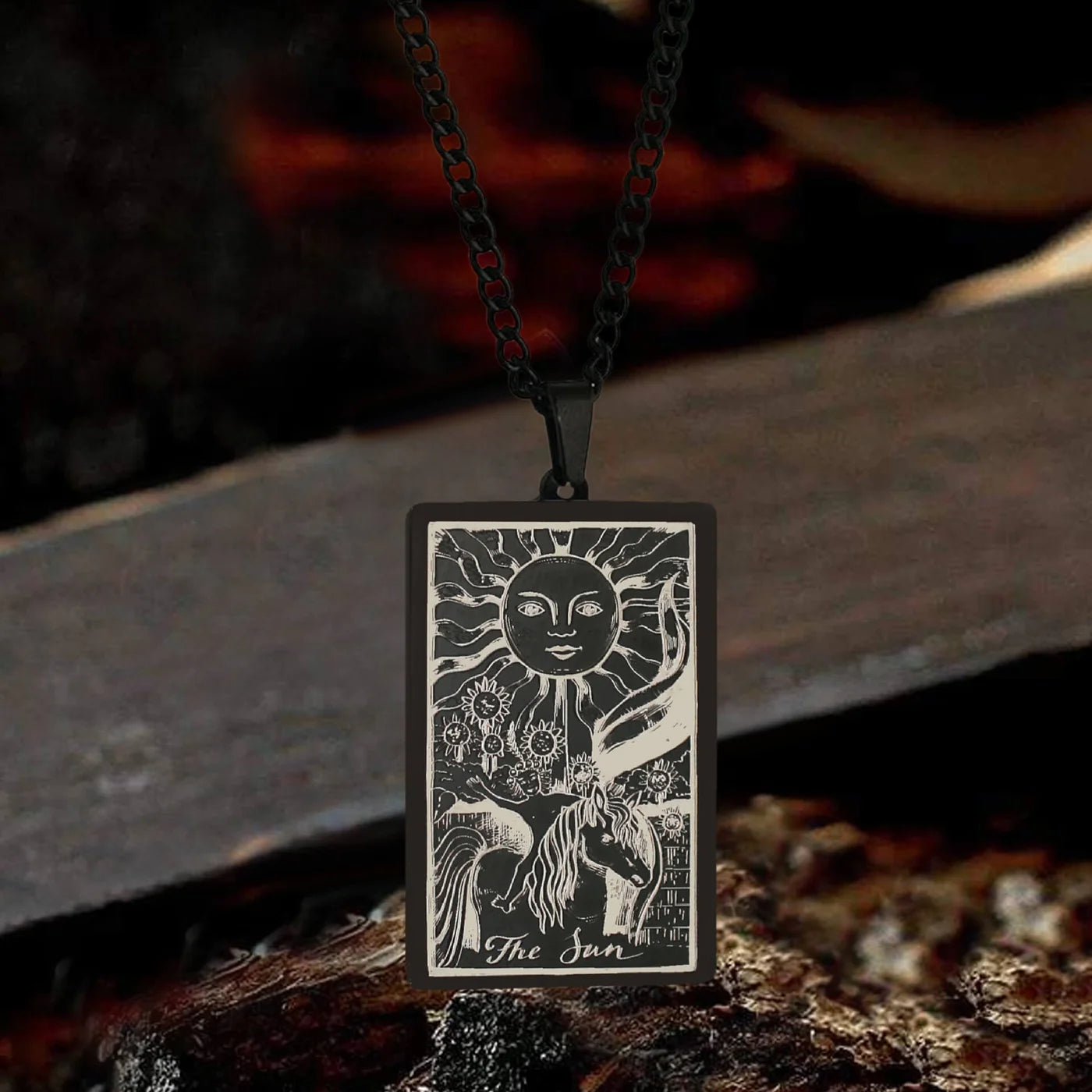 Mystical Tarot Guardian Necklace
