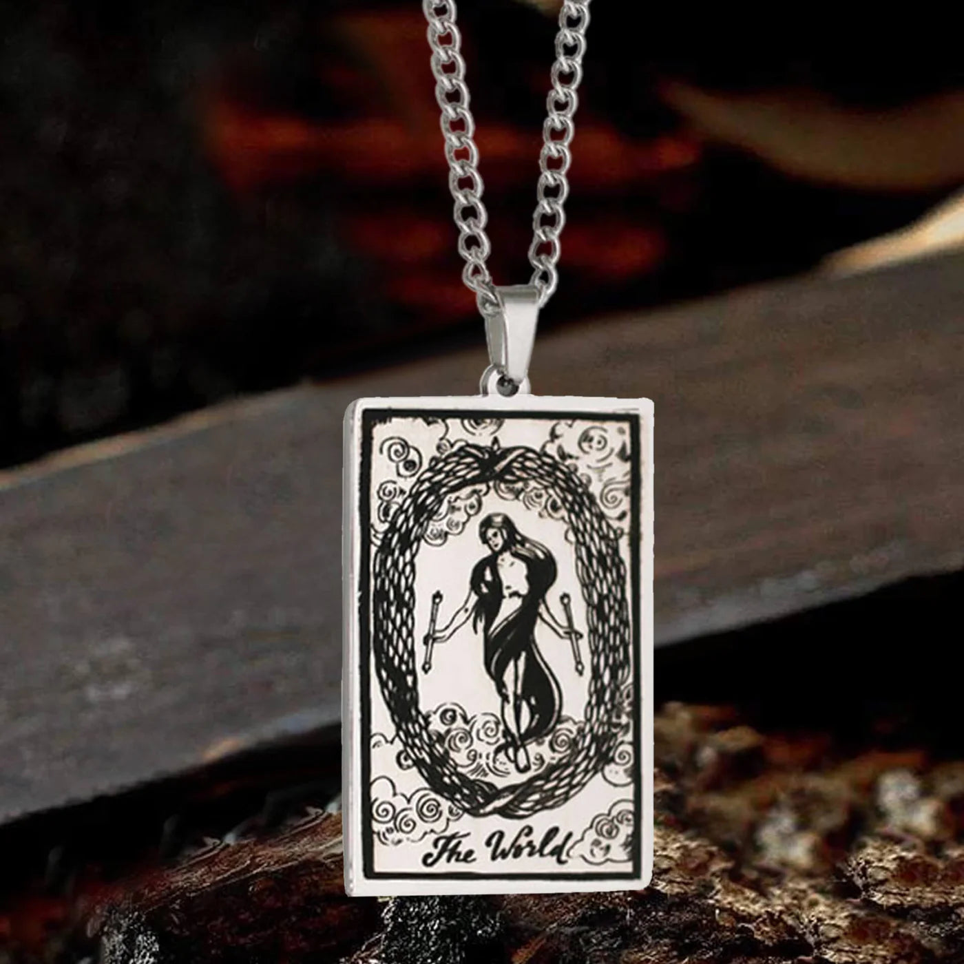 Mystical Tarot Guardian Necklace