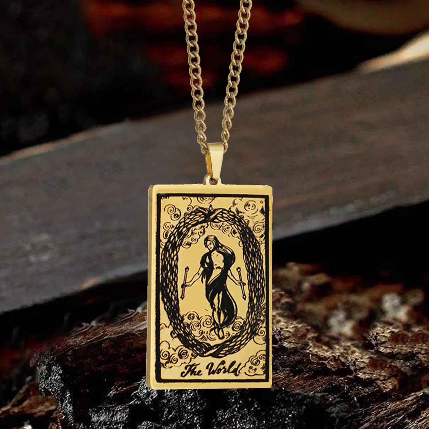 Mystical Tarot Guardian Necklace