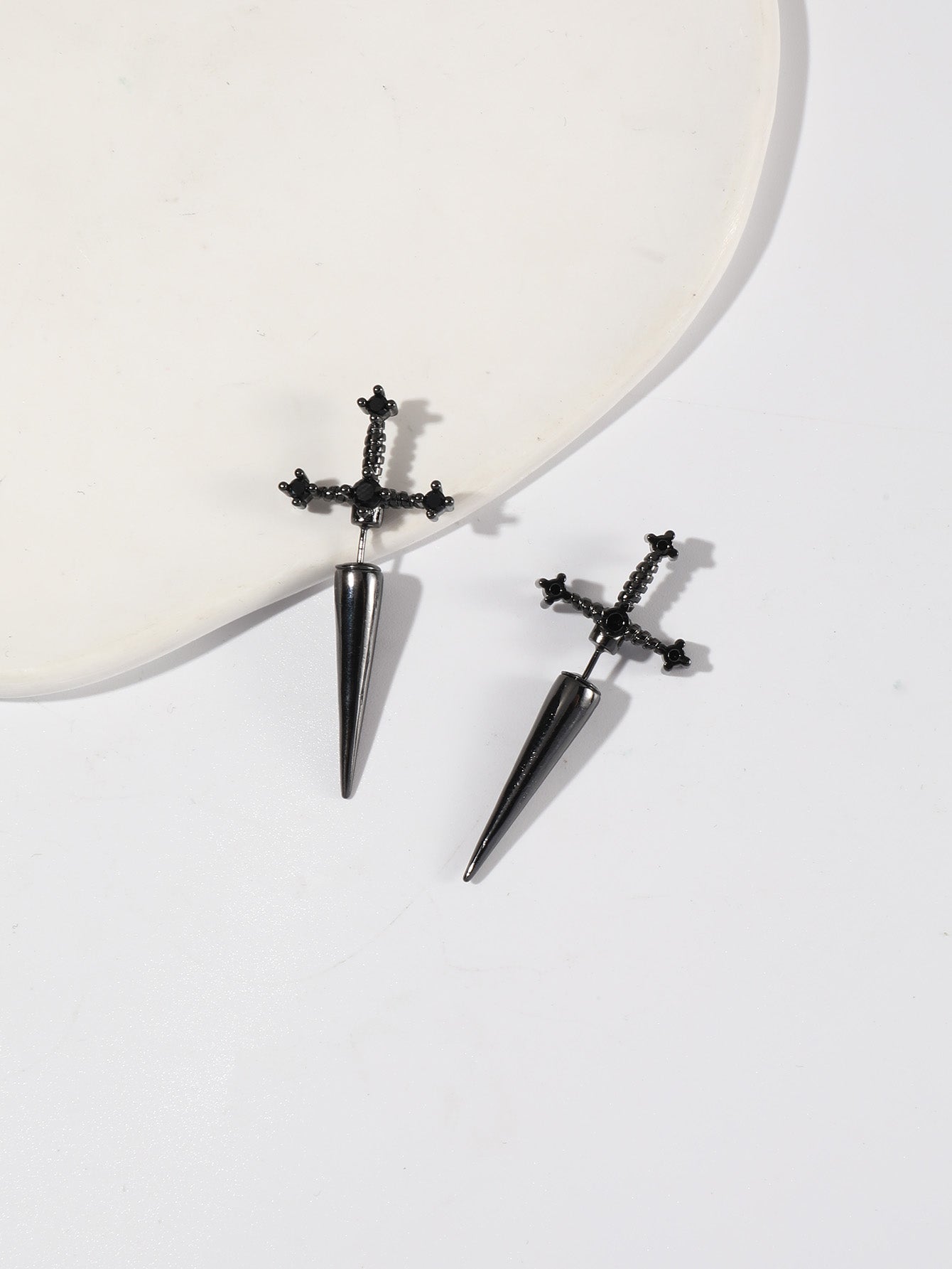 Screwback Sword Earrings