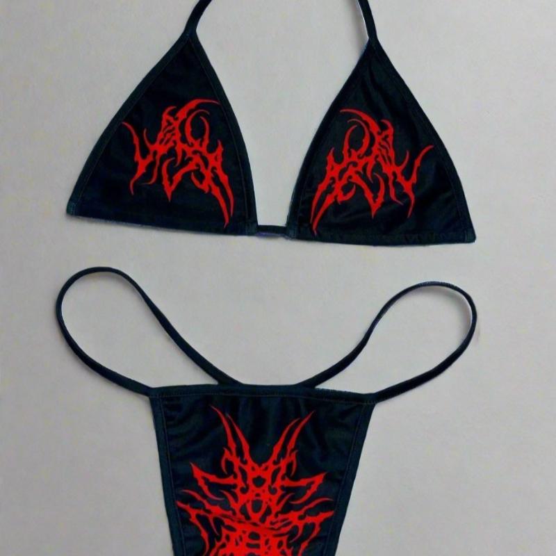 slutty satanic bikini