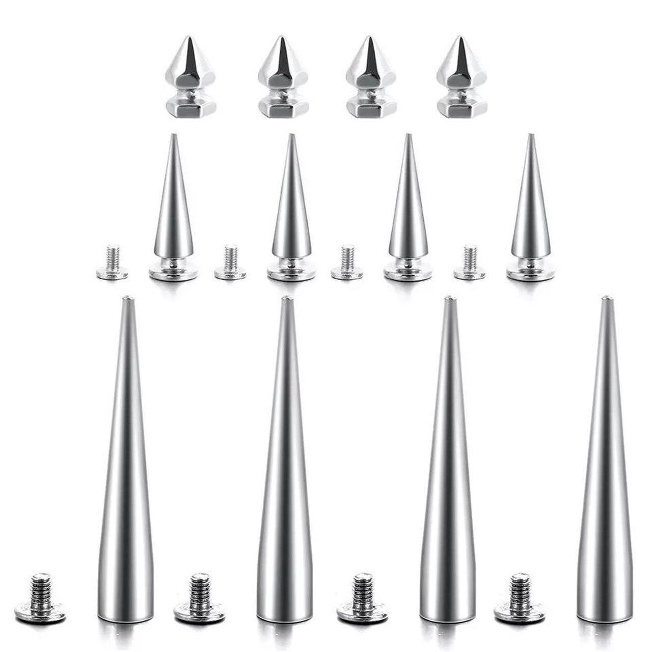 Gothic Studded Spike Choker Necklace