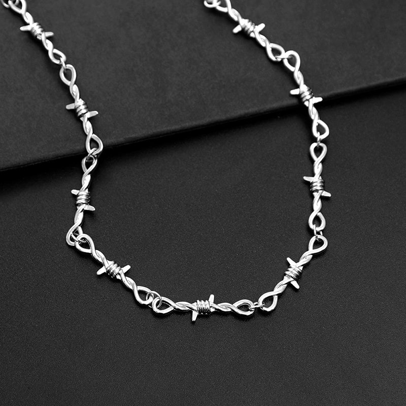 Barbed Wire Necklace