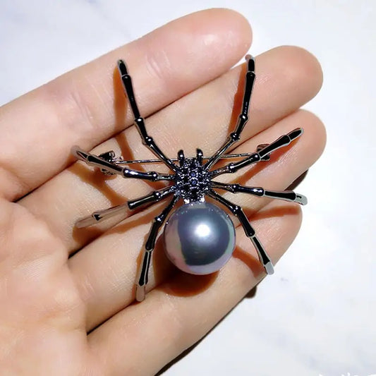 "Spin Your Style: The Spider Brooch as the Perfect Accessory for Alternative Fashionistas"