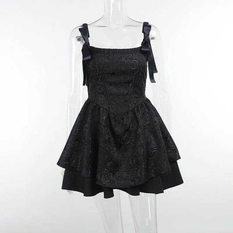 Black Rose Dress