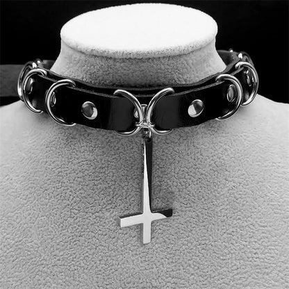 Satanic Collar Chokers