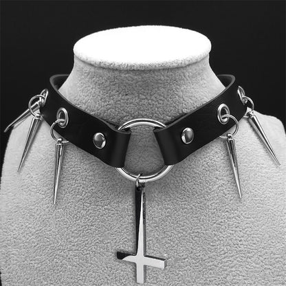 Satanic Collar Chokers