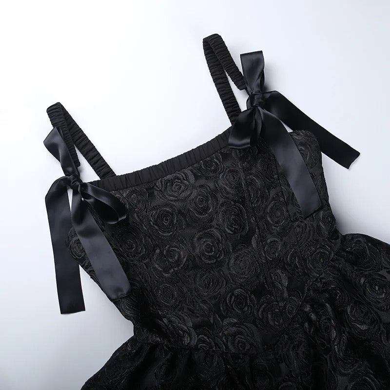 Black Rose Dress