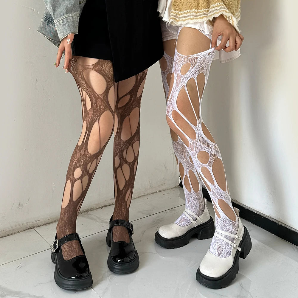 Broken Hole Tights