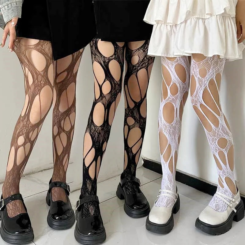 Broken Hole Tights